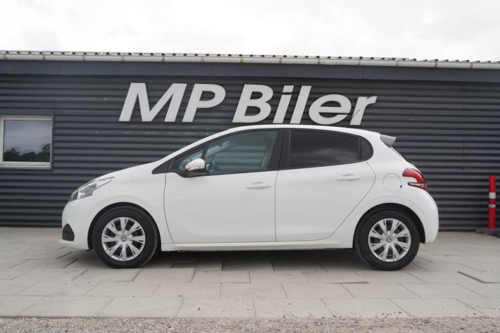 Hvid Peugeot 208 fra 2019