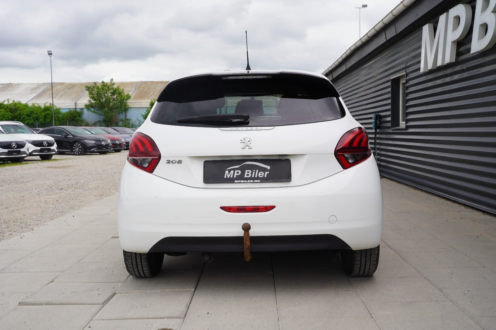 Hvid Peugeot 208 fra 2019