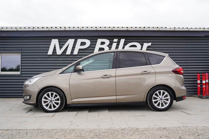 Orange Ford C-MAX fra 2018