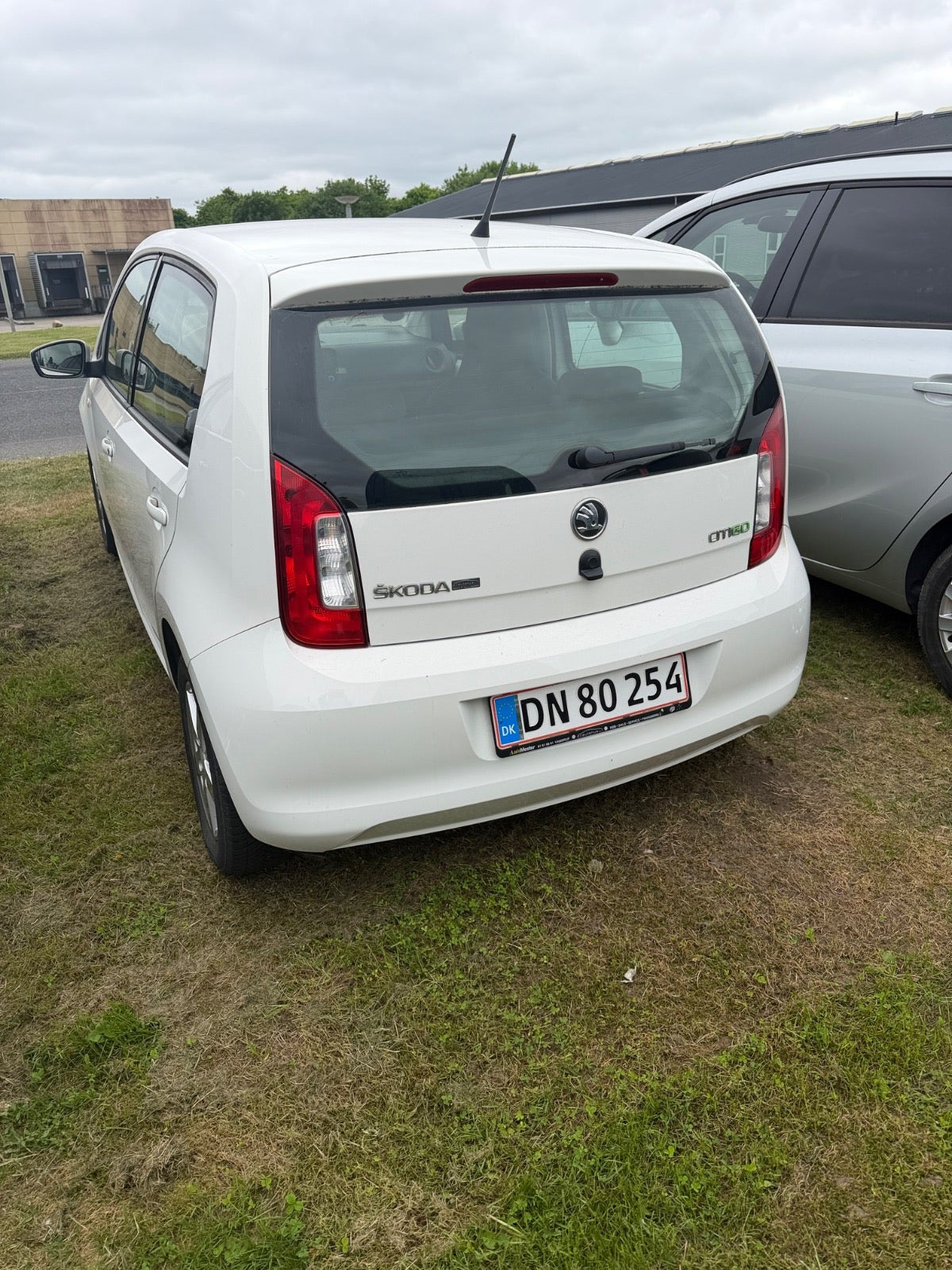 Hvid Skoda Citigo fra 2014