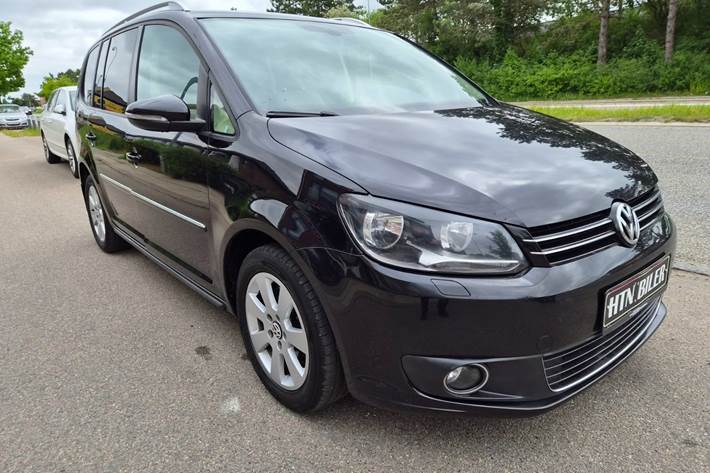 Sort VW Touran fra 2011