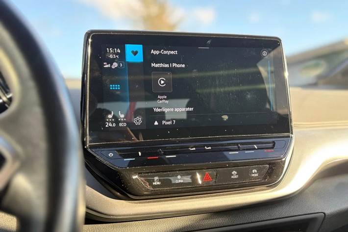 Grå VW ID.4 fra 2021