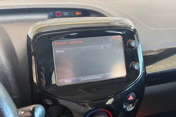 Grøn Toyota Aygo fra 2015