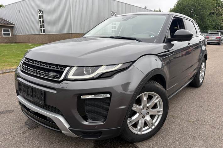 Sort Land Rover Range Rover evoque fra 2017