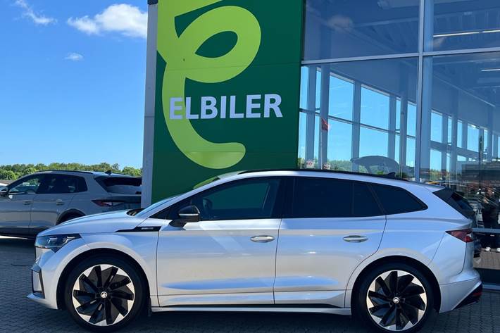 Sølv Skoda Enyaq fra 2022