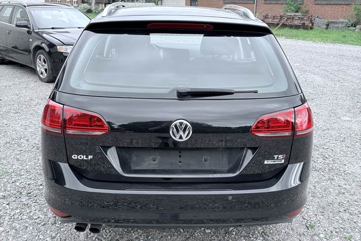 Sort VW Golf VII fra 2014