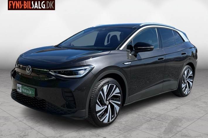 Grå VW ID.4 fra 2021 set udefra