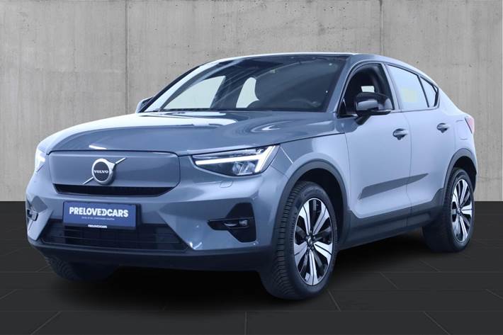 Grå Volvo C40 fra 2023