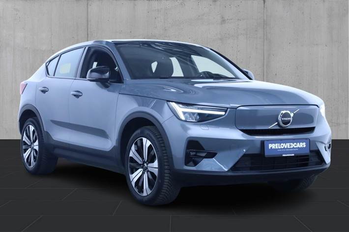 Grå Volvo C40 fra 2023
