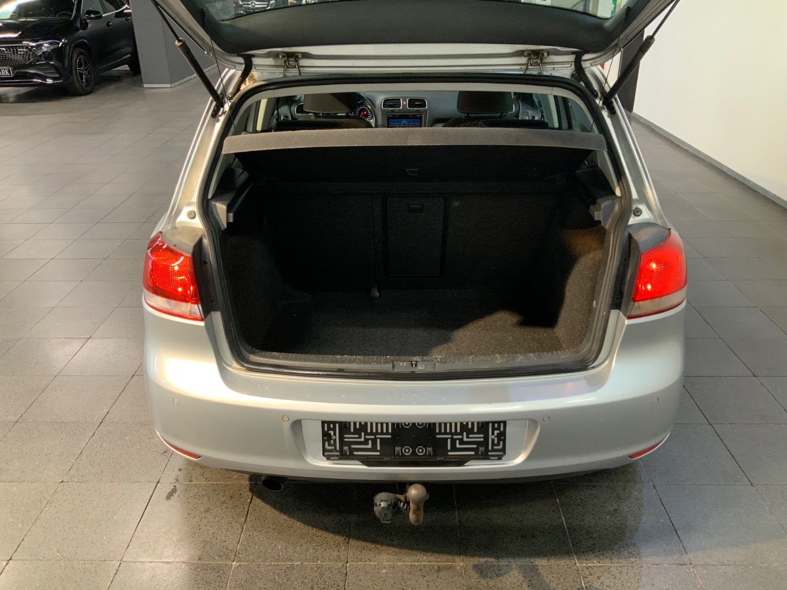 Sølv VW Golf VI fra 2012