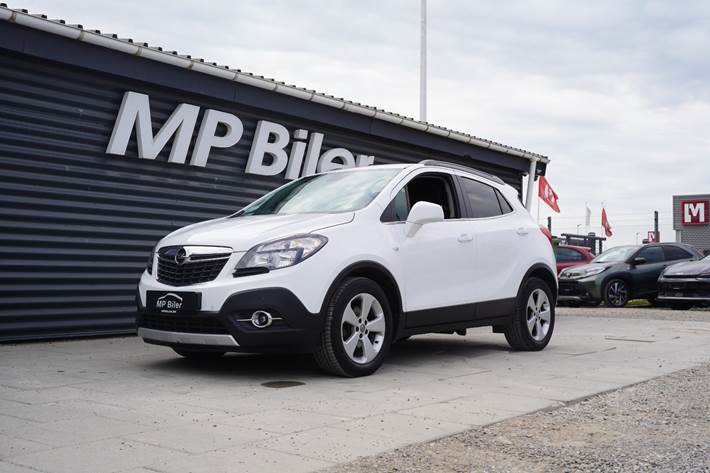 Hvid Opel Mokka fra 2015