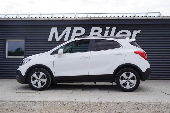 Hvid Opel Mokka fra 2015