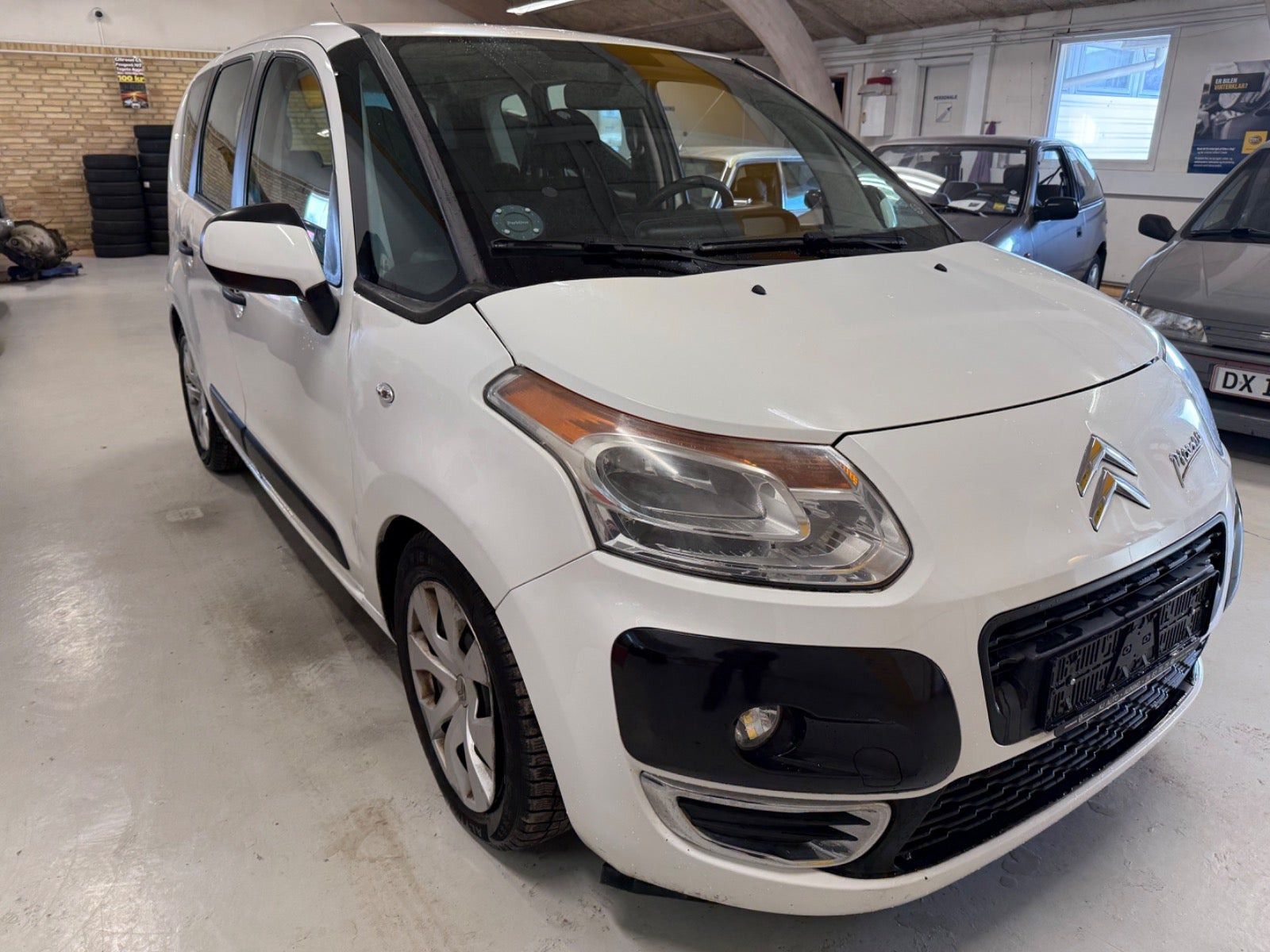Hvid Citroën C3 Picasso fra 2009