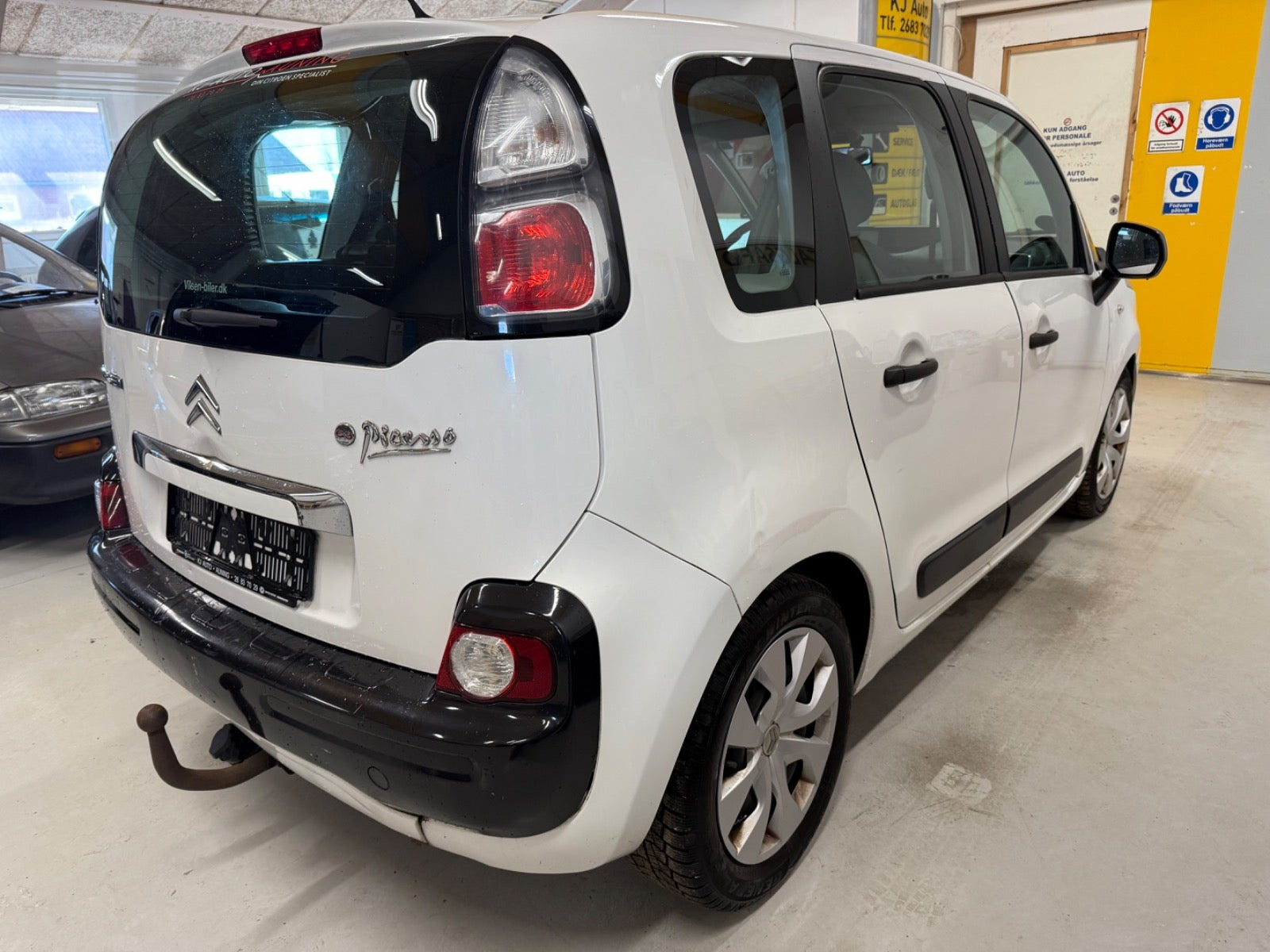 Hvid Citroën C3 Picasso fra 2009