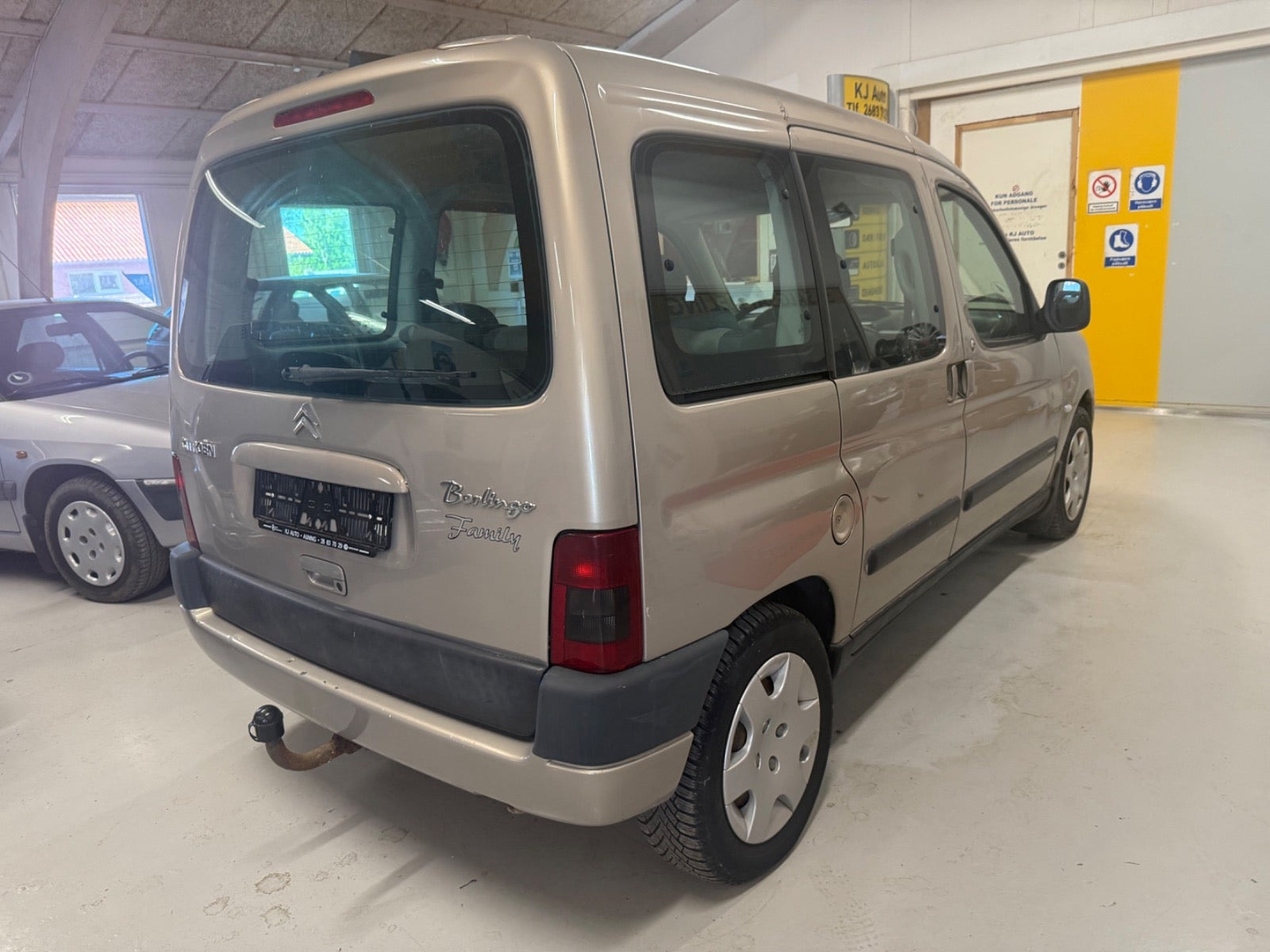 Beige Citroën Berlingo fra 2005