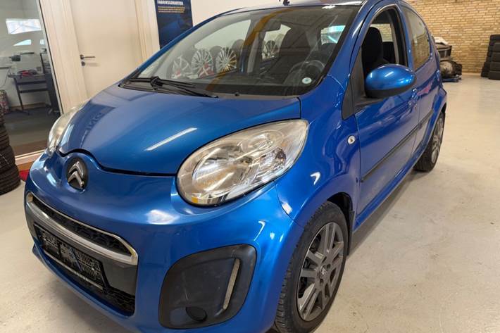 Blå Citroën C1 fra 2012