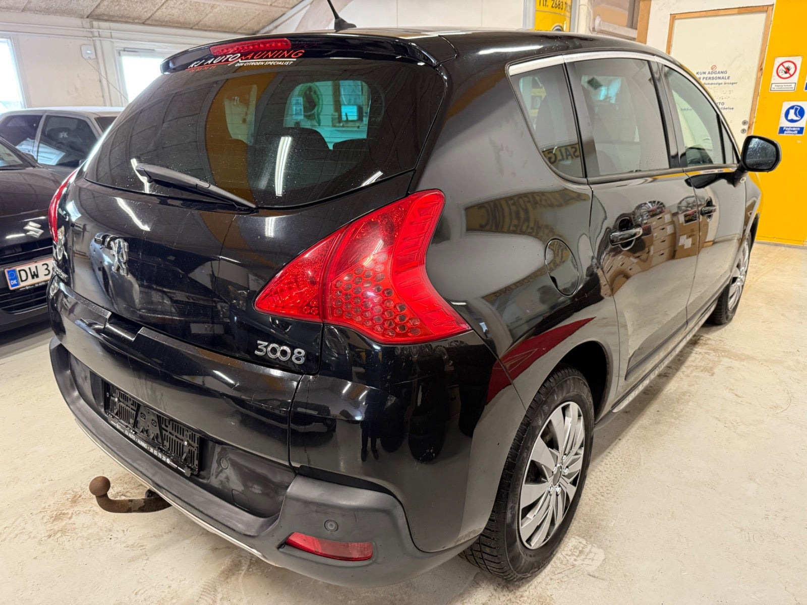 Sort Peugeot 3008 fra 2012