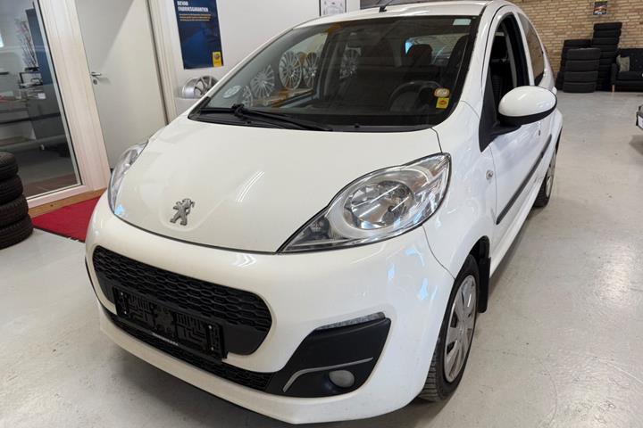 Hvid Peugeot 107 fra 2013