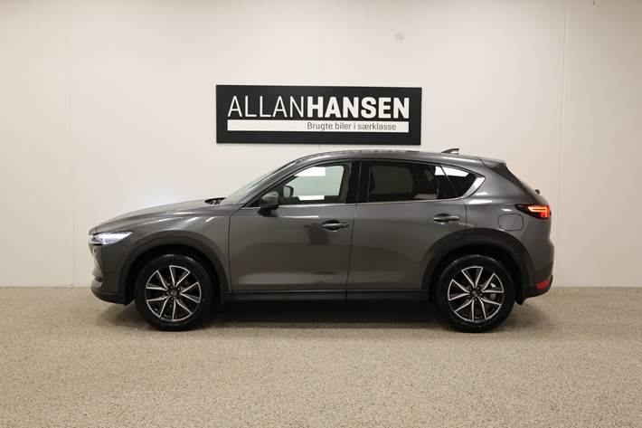 Grå Mazda CX-5 fra 2017