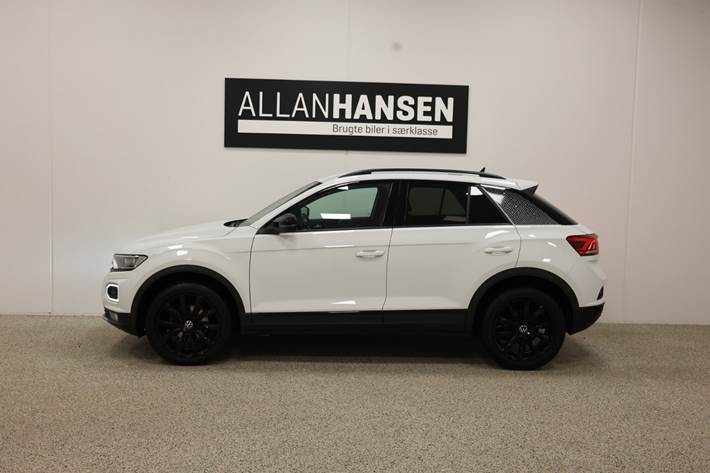 Hvid VW T-Roc fra 2021