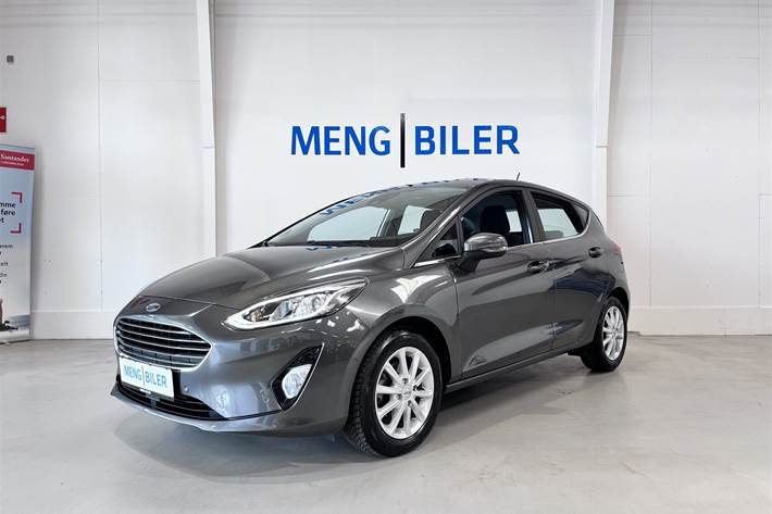Grå Ford Fiesta fra 2020