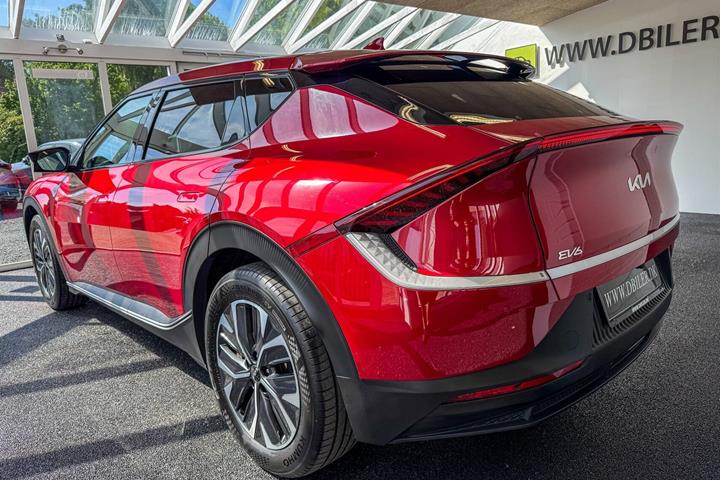 Rød Kia EV6 fra 2023