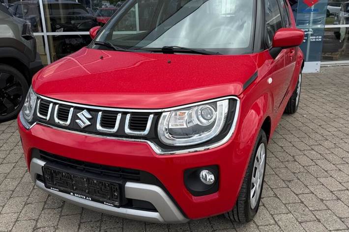 Rød Suzuki Ignis fra 2020