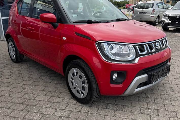 Rød Suzuki Ignis fra 2020