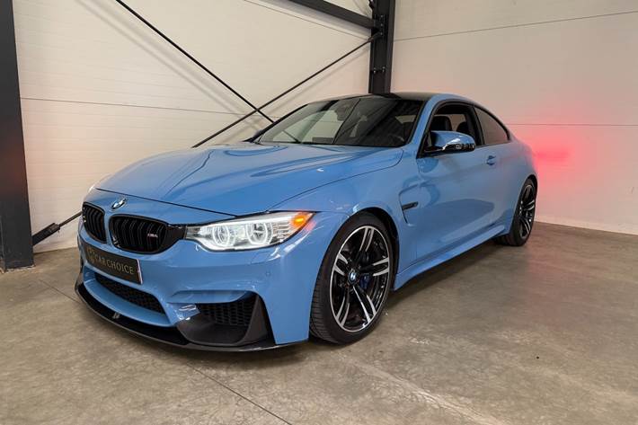 Blå BMW M4 fra 2016