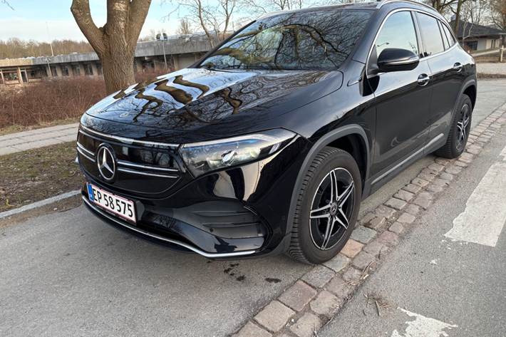 Sort Mercedes EQA250 fra 2022