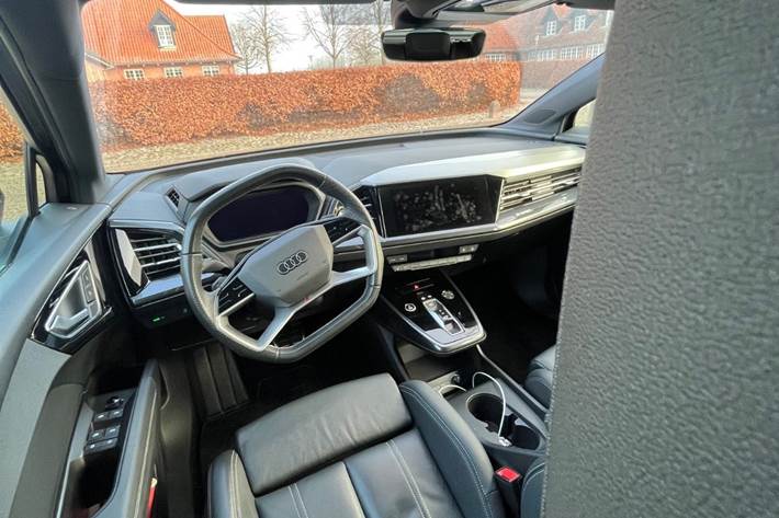 Sort Audi Q4 e-tron fra 2022