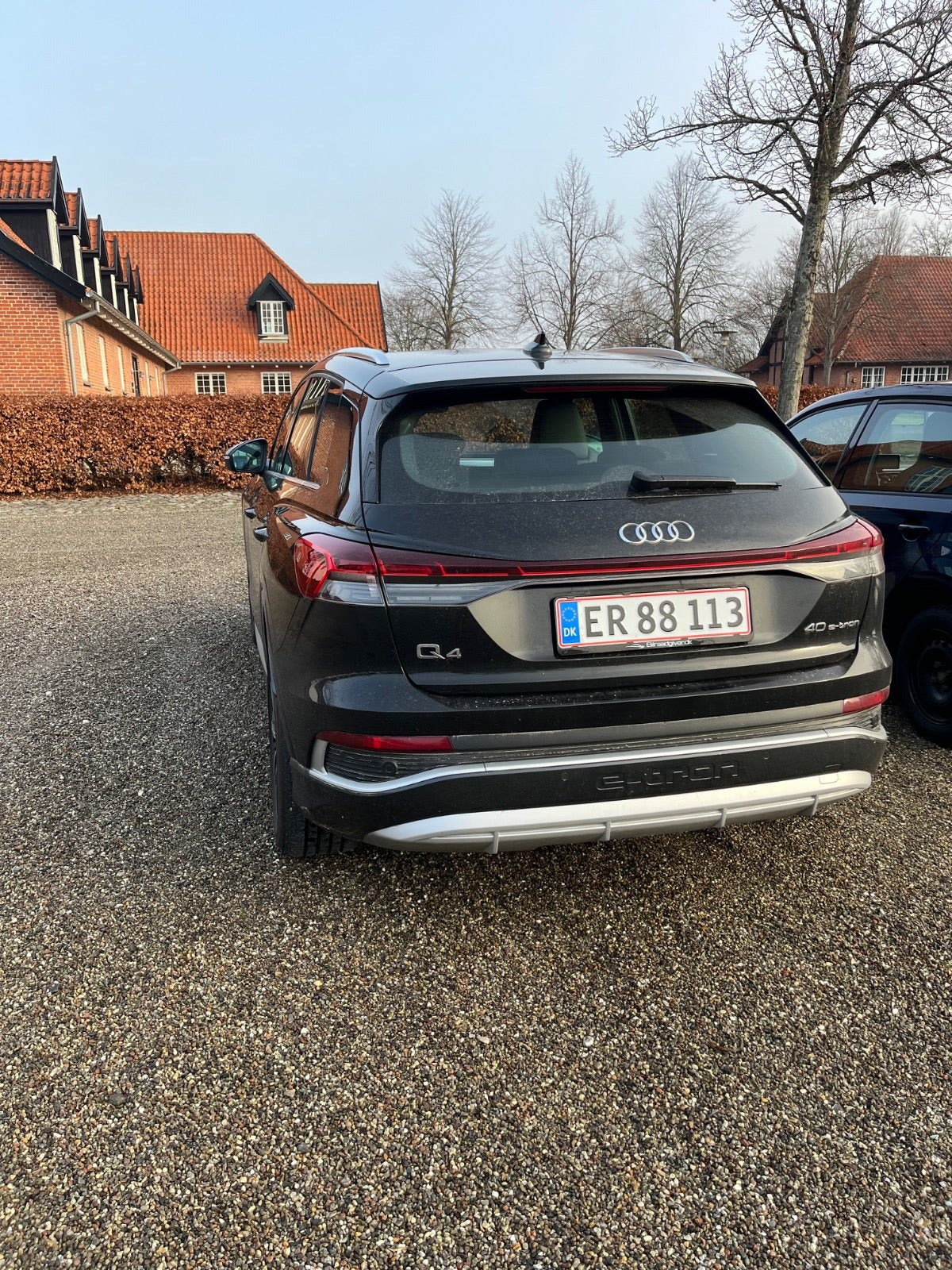 Sort Audi Q4 e-tron fra 2022