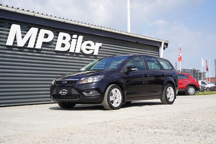 Sort Ford Focus fra 2010