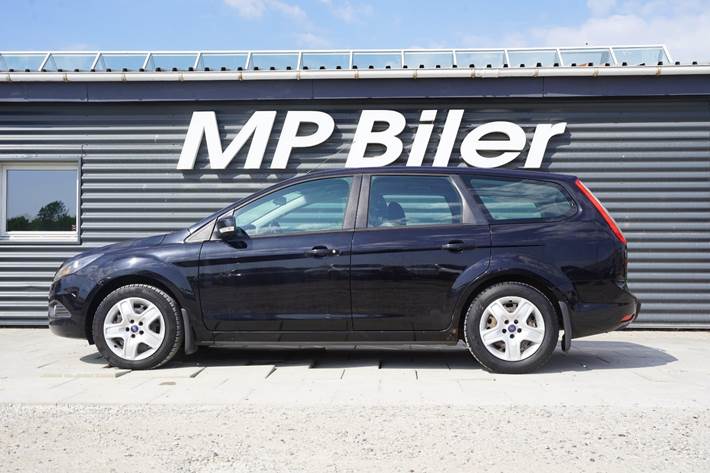 Sort Ford Focus fra 2010