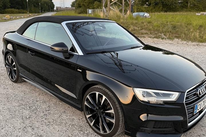 Sort Audi A3 fra 2020