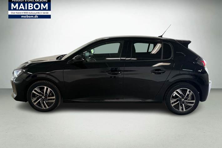 Sort Peugeot 208 fra 2022