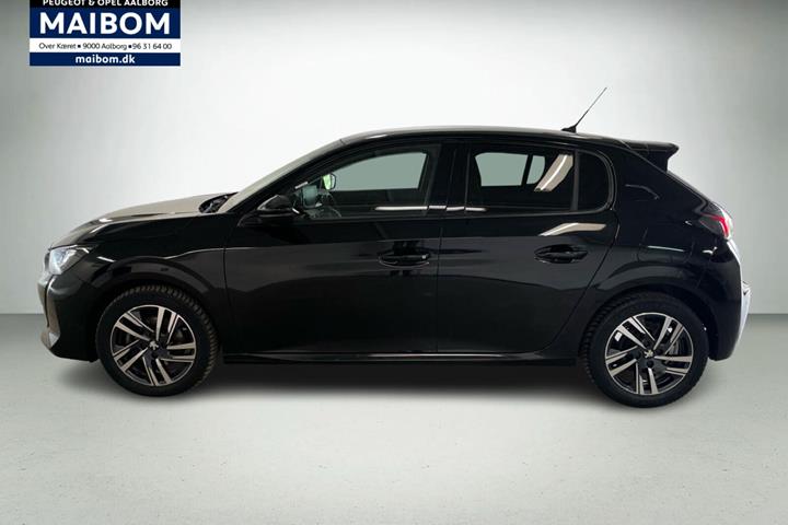Sort Peugeot 208 fra 2022