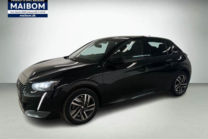 Sort Peugeot 208 fra 2022