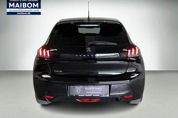Sort Peugeot 208 fra 2022