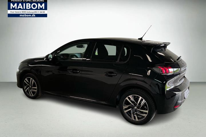 Sort Peugeot 208 fra 2022