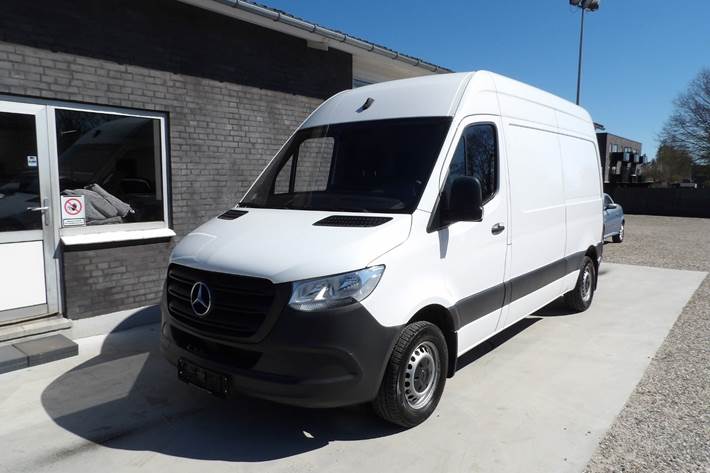 Hvid Mercedes Sprinter 314 fra 2018