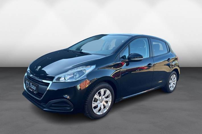 Sort Peugeot 208 fra 2016