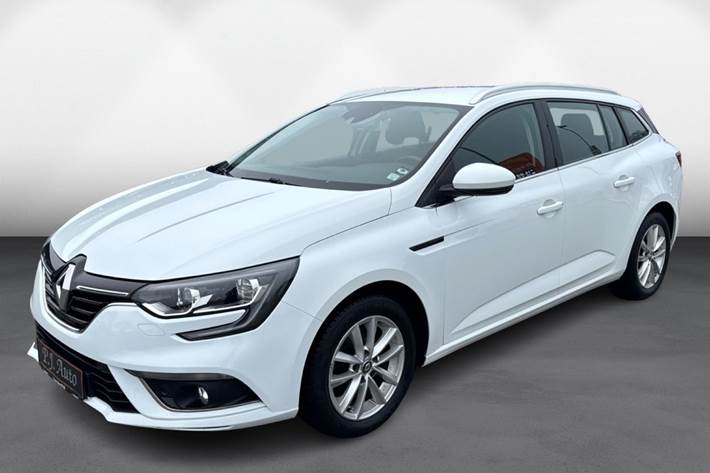 Hvid Renault Megane IV fra 2018