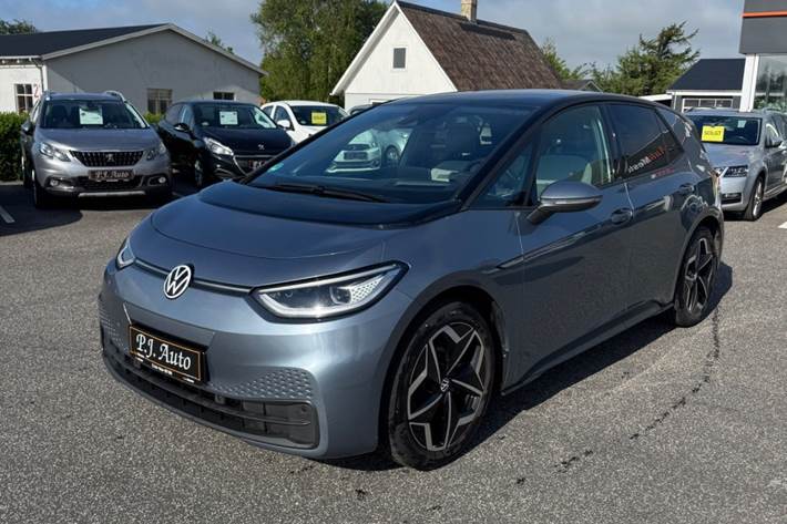 Blå VW ID.3 fra 2021