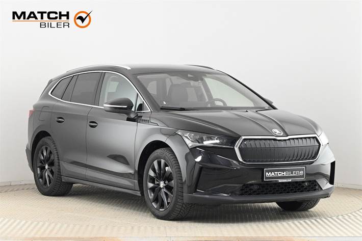 Sort Skoda Enyaq fra 2021