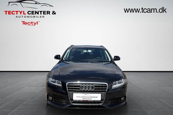 Sort Audi A4 fra 2008