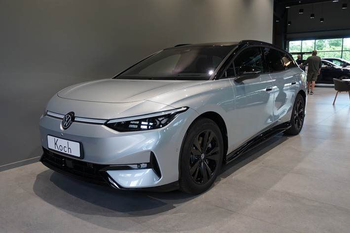 Sølv VW ID.7 fra 2026