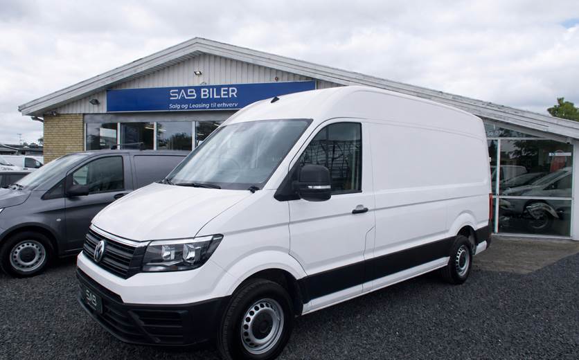VW Crafter 35 2,0 TDi 140 Kassevogn L3H3 aut.