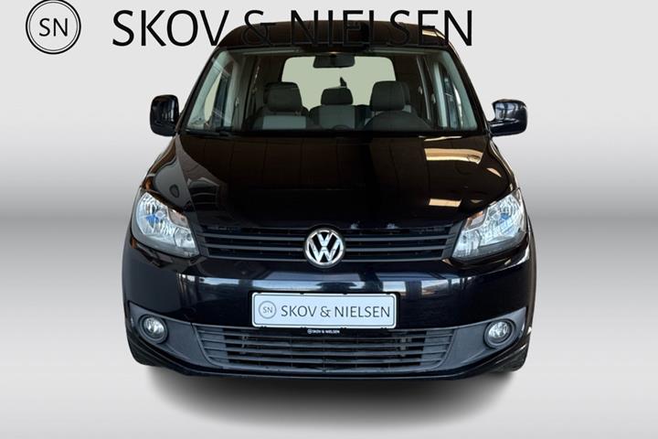 Sort VW Caddy fra 2011