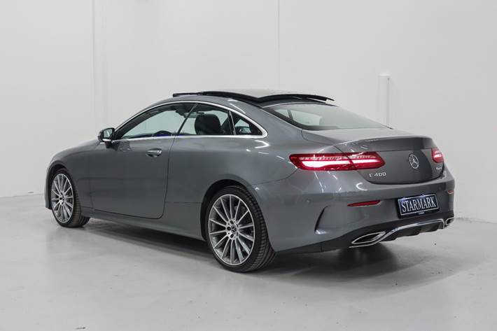 Grå Mercedes E400 fra 2017